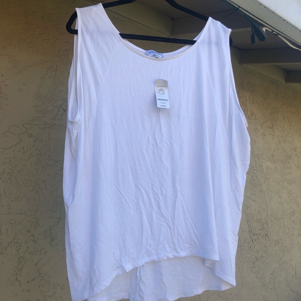 Bebe white shirt